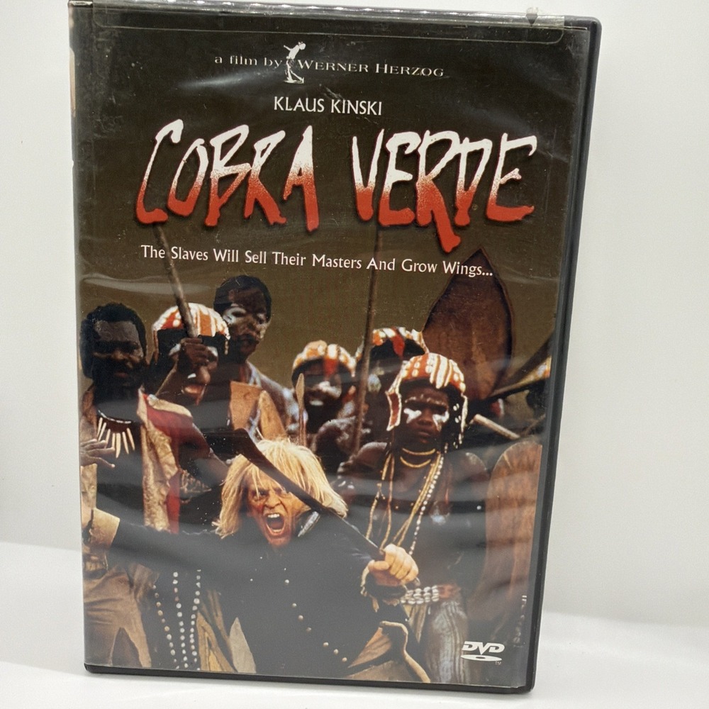 Cobra Verde DVD Werner Herzog, Klaus Kinski - Anchor Bay 2000 - Brand New Sealed